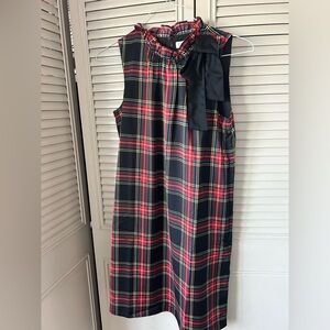 JCrew Plaid Holiday Dress